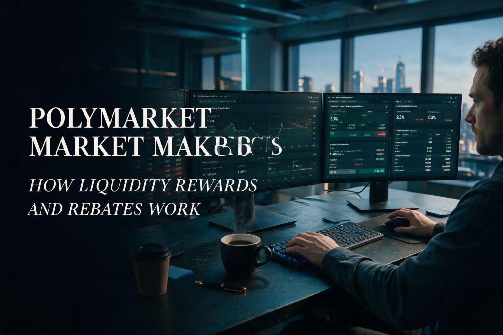 Polymarket market maker bots liquidity rewards and rebates